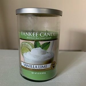 Yankee Candle Vanilla Lime- 22oz